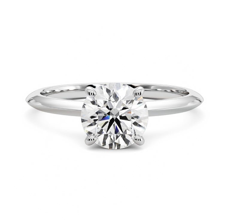Roxann is the Classic Solitaire with 4 Prongs